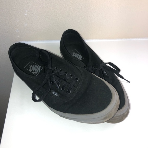 black vans with gray soul - Picture 2 of 6